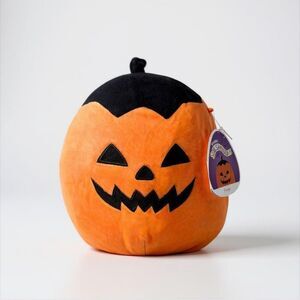 Squishmallows Halloween Pumpkin Plush 8” NWT